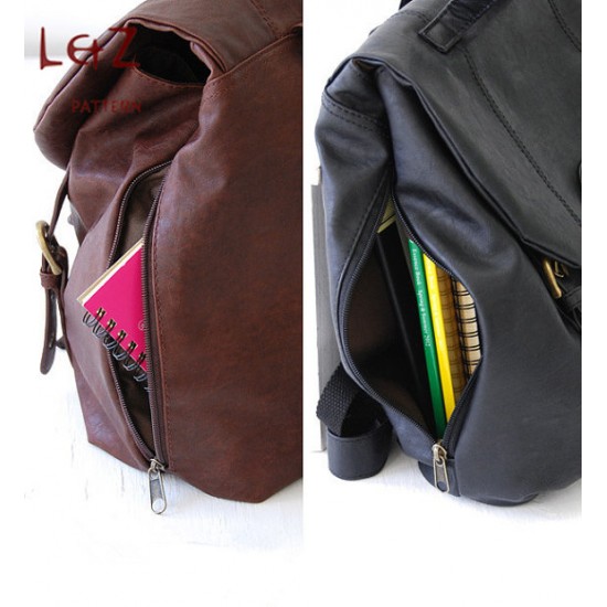 bag sewing patterns rucksake bag patterns PDF instant download BDQ-05 LZpattern design hand made leather bag handmade bag leather bag pattern