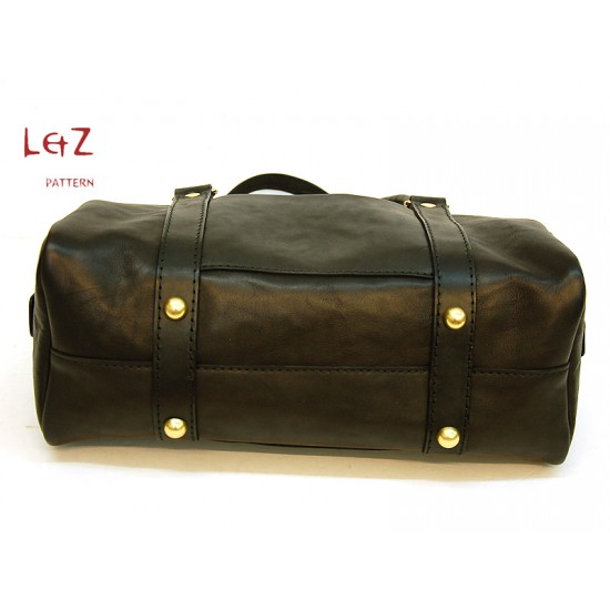 PDF Sewing Pattern / Boston bag handbag instant download BDQ-18 LZpattern design leather craft leather working pattern leather pattern