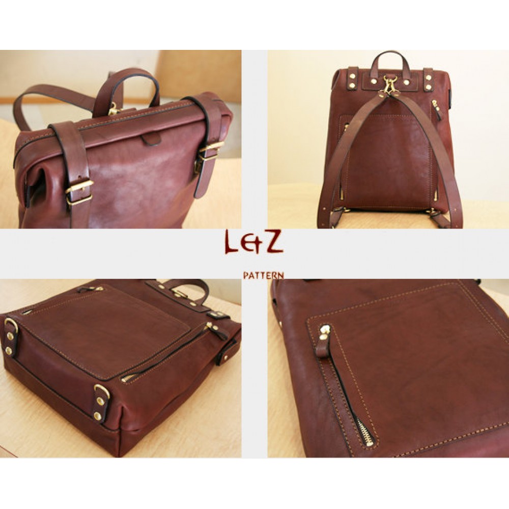 PDF bag patterns bag sewing patterns Rucksack Backpack Knapsack BDQ23