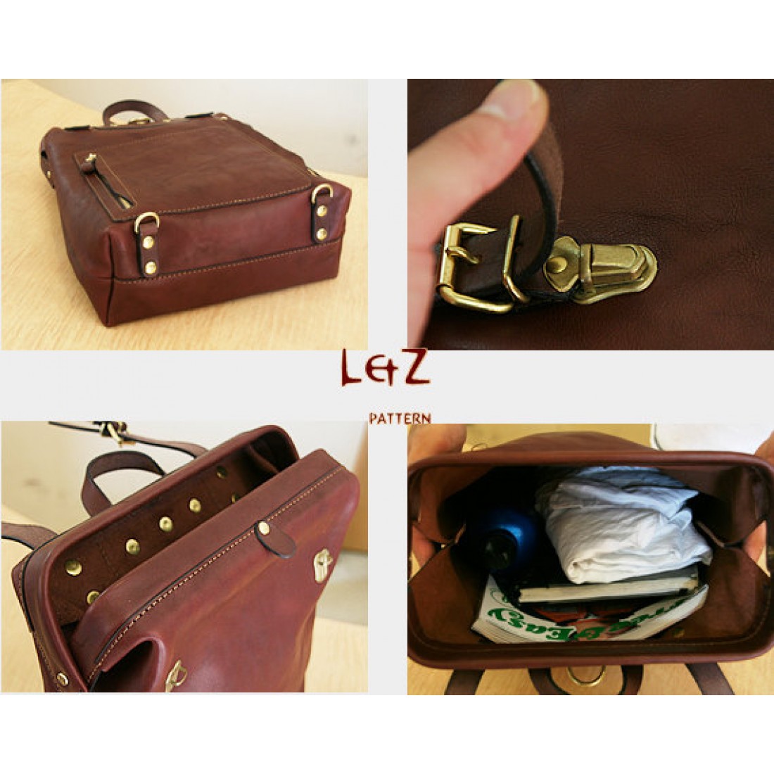 PDF bag patterns bag sewing patterns Rucksack Backpack Knapsack BDQ-23 ...