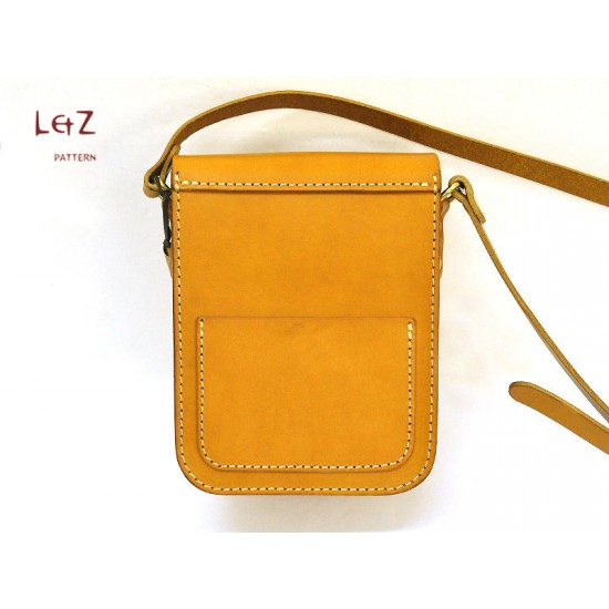 bag sewing patterns cross body bag patterns PDF BXK-02  LZpattern design leather tooling leather template