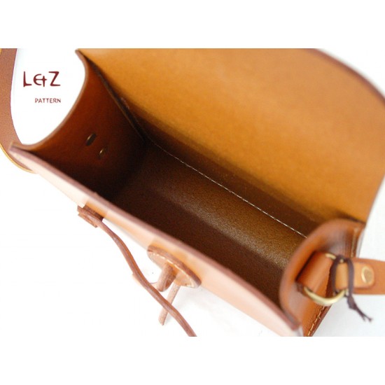 bag sewing patterns cross body bag patterns leather bag patterns PDF instant download BXK-04 LZpattern design