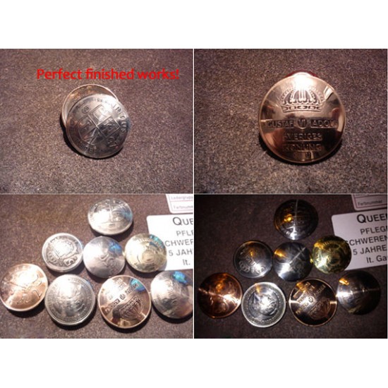 50 pcs/lot, tutorial for how to make concho button yourself! Also you can buy nuts from this link!