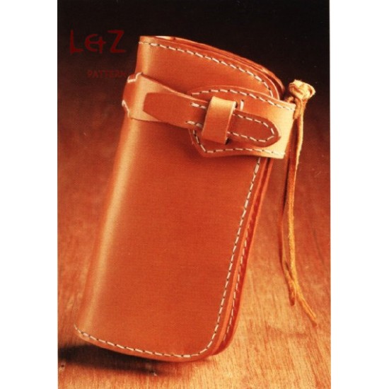 bag sewing patterns long wallet patterns PDF CCD-04 LZpattern design leather patterns leather craft leather work patterns leather patterns