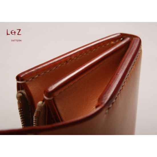 bag stitch patterns long wallet patterns PDF CCD-13 LZpattern design hand stitched leather leathercraft tools leather patterns