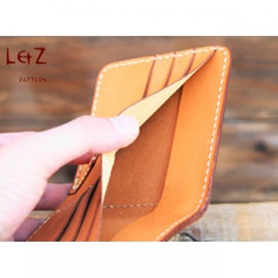 bag sewing patterns short wallet patterns PDF CDD-01 LZpattern design leather craft leather working leather working patterns bag sewing