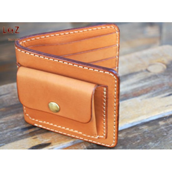 bag sewing patterns short wallet patterns PDF CDD-01 LZpattern design leather craft leather working leather working patterns bag sewing