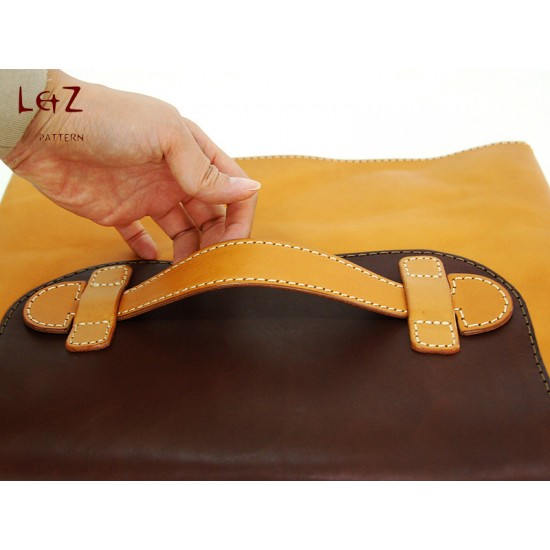 sewing patterns handbag patterns CSL-06 LZpattern design leather patterns leather craft leather work patterns leather patterns