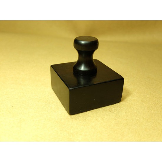 leather tool, flesh side polisher, lzpattern design, African Blackwood, good quality, leather polisher