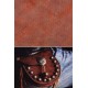 Not for sell! Tutorial for how to make retro and vintage effect leather leathercraft leather craft leather working leather art
