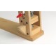 Freeshipping worldwide-leather tool wood clamp, stitching pony, stitching horse, leather sewing clamp, wood clip