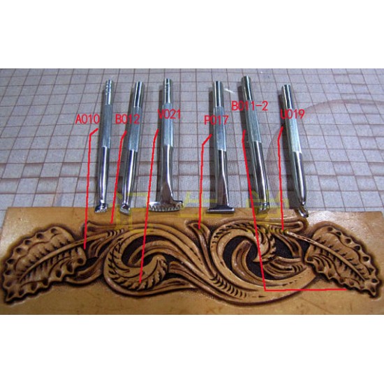 leathercraft tools leather craft tools leather carving leather tooling  leather Craftool decorating leather