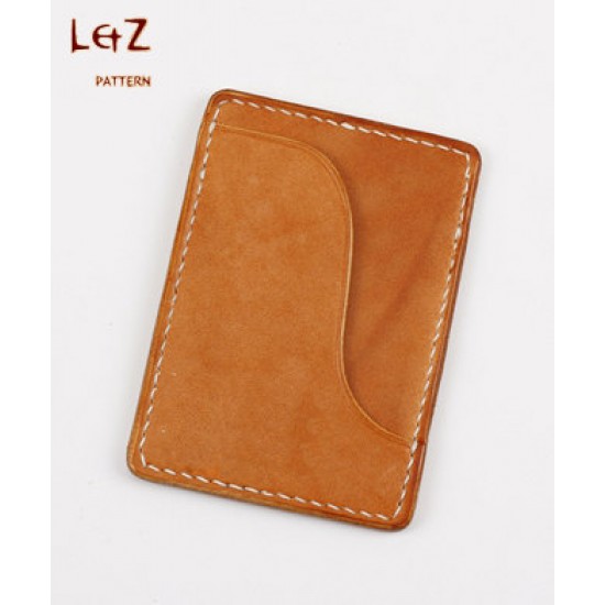 PDF sewing patterns card case instant download QQW-03 LZpattern design leather working tool leather working patterns leathercraft tools