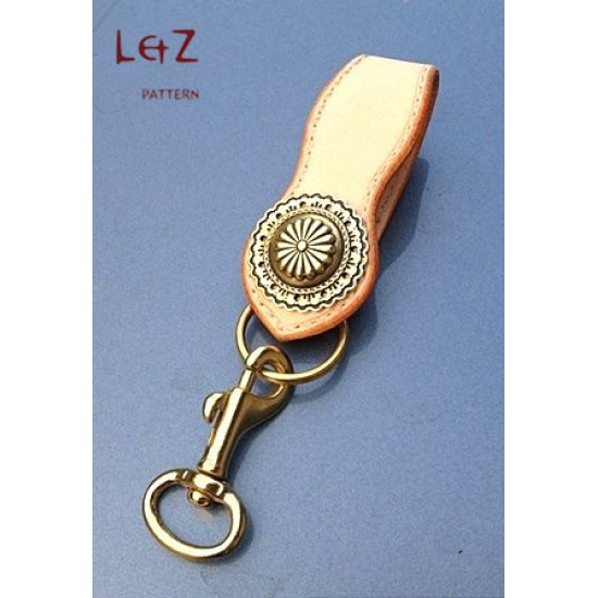 With instruction-key holder patterns PDF instant download QQW-100 LZpattern design leather art leather craft patterns leathercraft patterns hand stitched