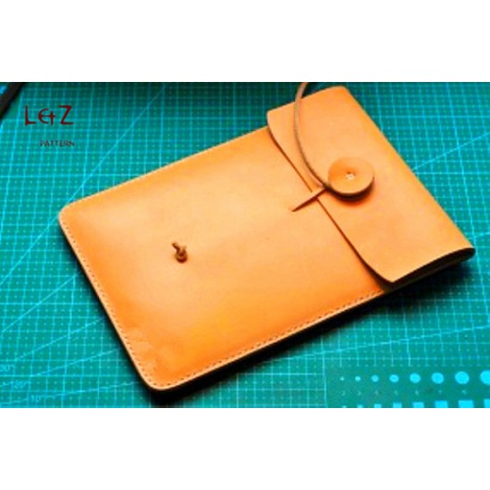 Ipad 2 case patterns Ipad 2 sleeve PDF instant download QQW-12(ipad 2) LZpattern design leathercraft patterns hand sewing bag patterns