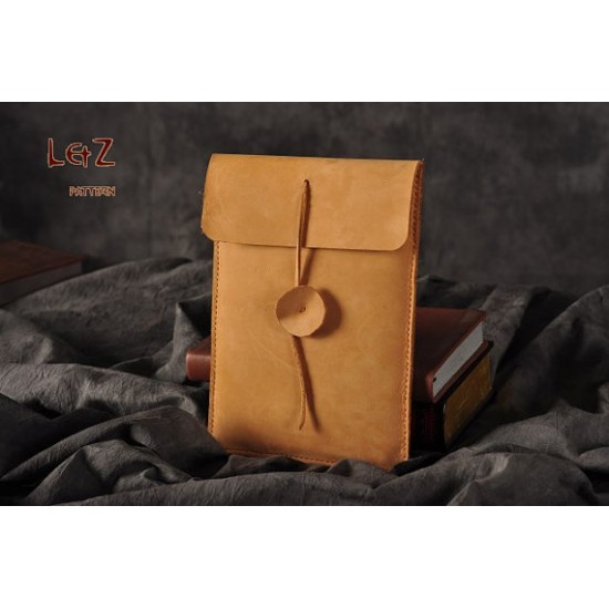 Ipad 2 case patterns Ipad 2 sleeve PDF instant download QQW-12(ipad 2) LZpattern design leathercraft patterns hand sewing bag patterns