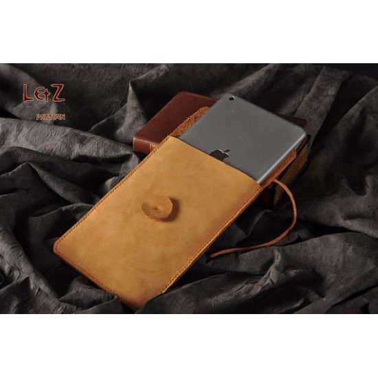 Ipad 2 case patterns Ipad 2 sleeve PDF instant download QQW-12(ipad 2) LZpattern design leathercraft patterns hand sewing bag patterns