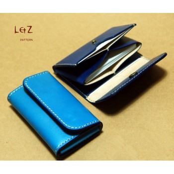 business card purse pattern instant download QQW-21 LZpattern design leathercraft pattern hand sewing bag patterns pdf pattern sewing pattern