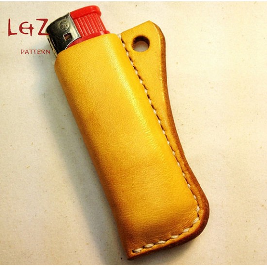 Sewing patterns A4 paper print lighter case patterns leather bag patterns PDF instant download QQW-34 LZpattern design