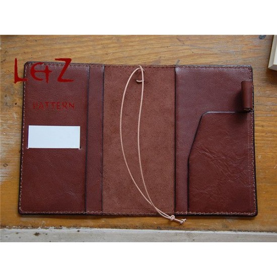 Diary pattern Notebook pattern PDF QQW-87 LZpattern design hand stitched leather leathercraft tools leather patterns