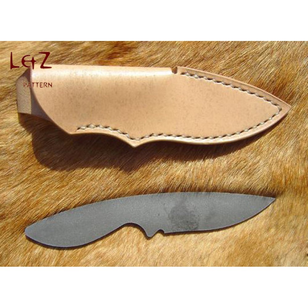 knife scrabbard knife sheath patterns PDF S-001 LZpattern design leather art leather craft ...